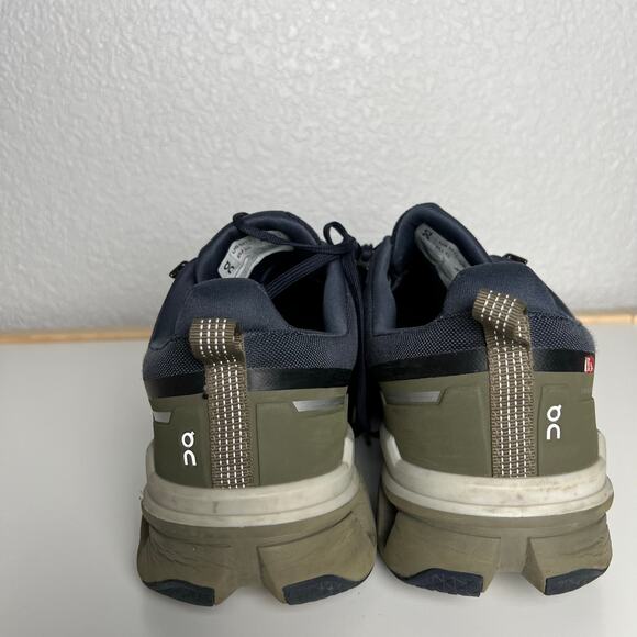 On Running Cloudwander Waterproof Navy Blue Trail Shoes Men's Size 11 - Picture 7 of 13